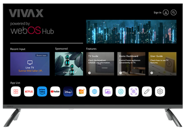 VIVAX TV 32LE111WO IMAGO, LED HD Smart TV, 32"
